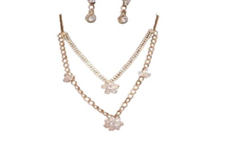 AD Stone Necklace Set