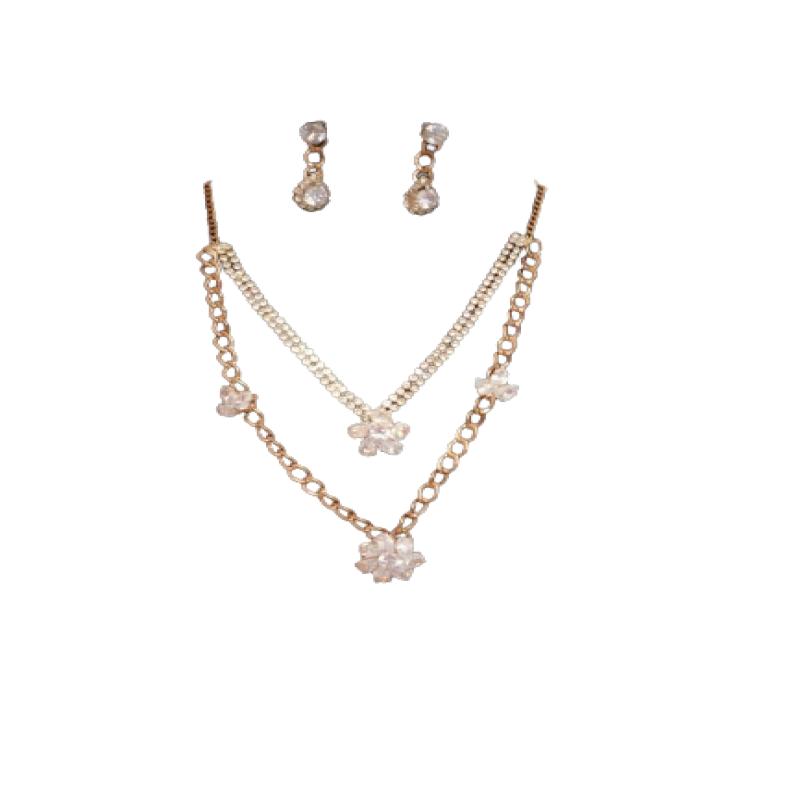 AD Stone Necklace Set
