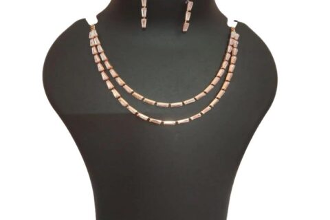 AD Stone Necklace Set