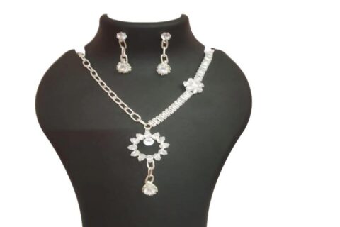 AD Stone Necklace Set