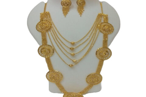 Golden Color Jewelry Set