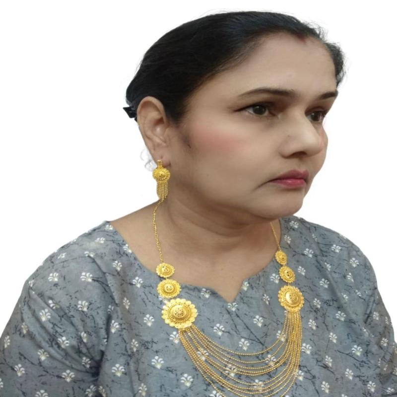 Golden Color Jewelry Set - Image 2